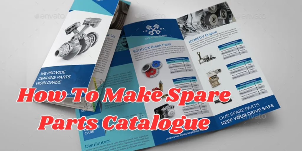 how to make spare parts catalogue (1)