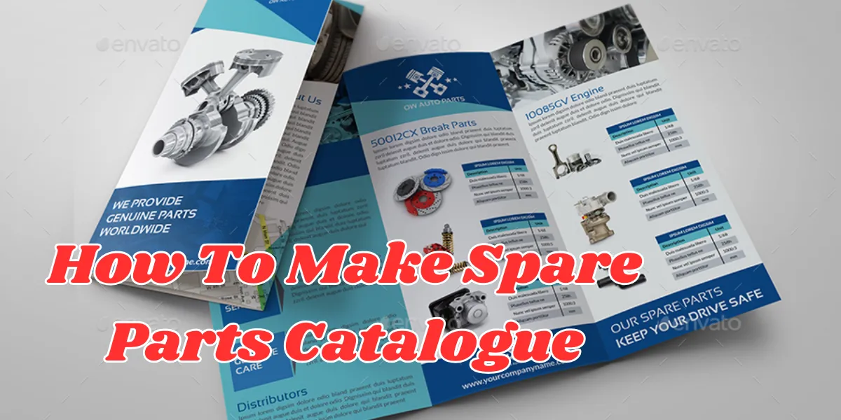 how to make spare parts catalogue (1)