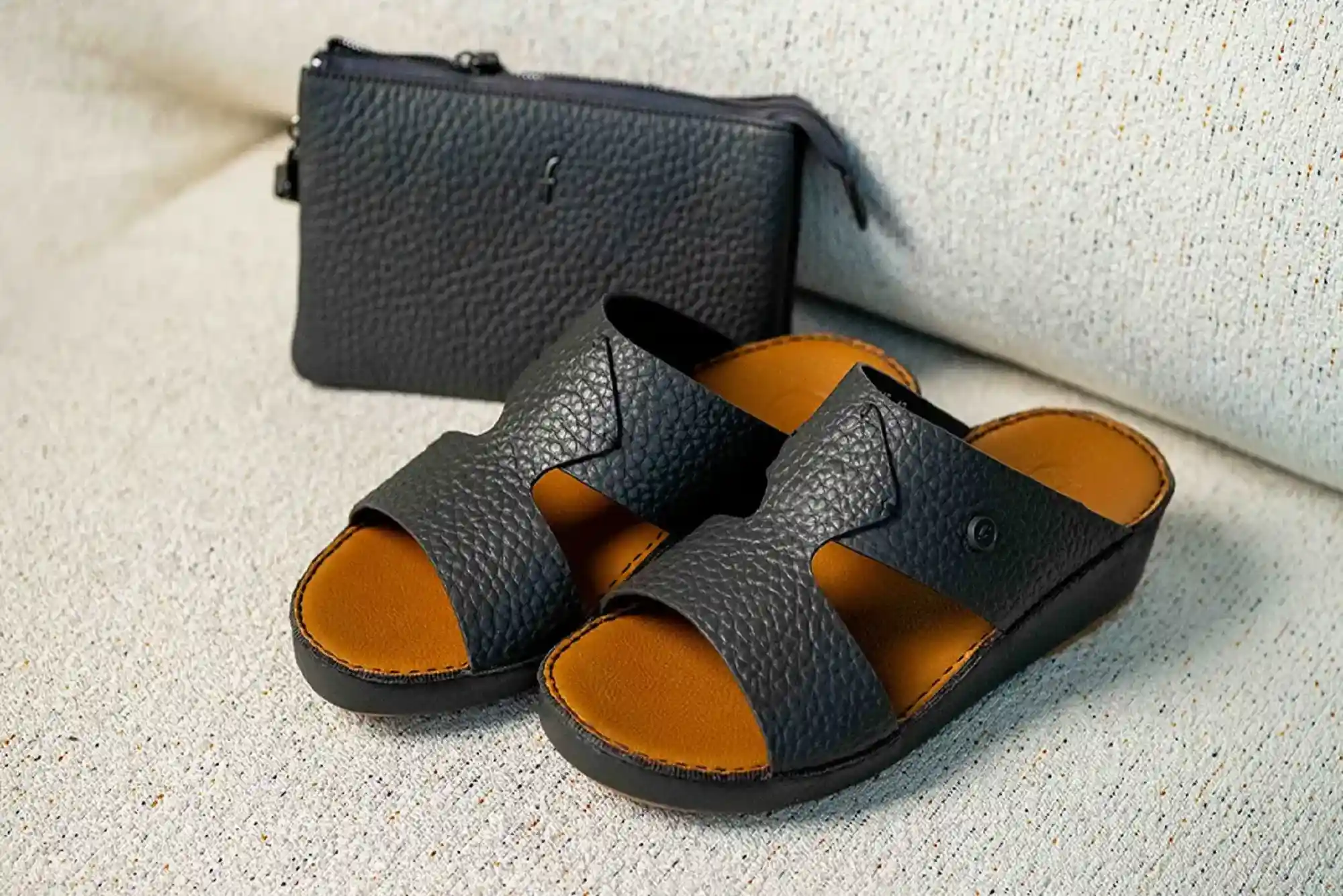 Farada’s Exotic Leather Sandals