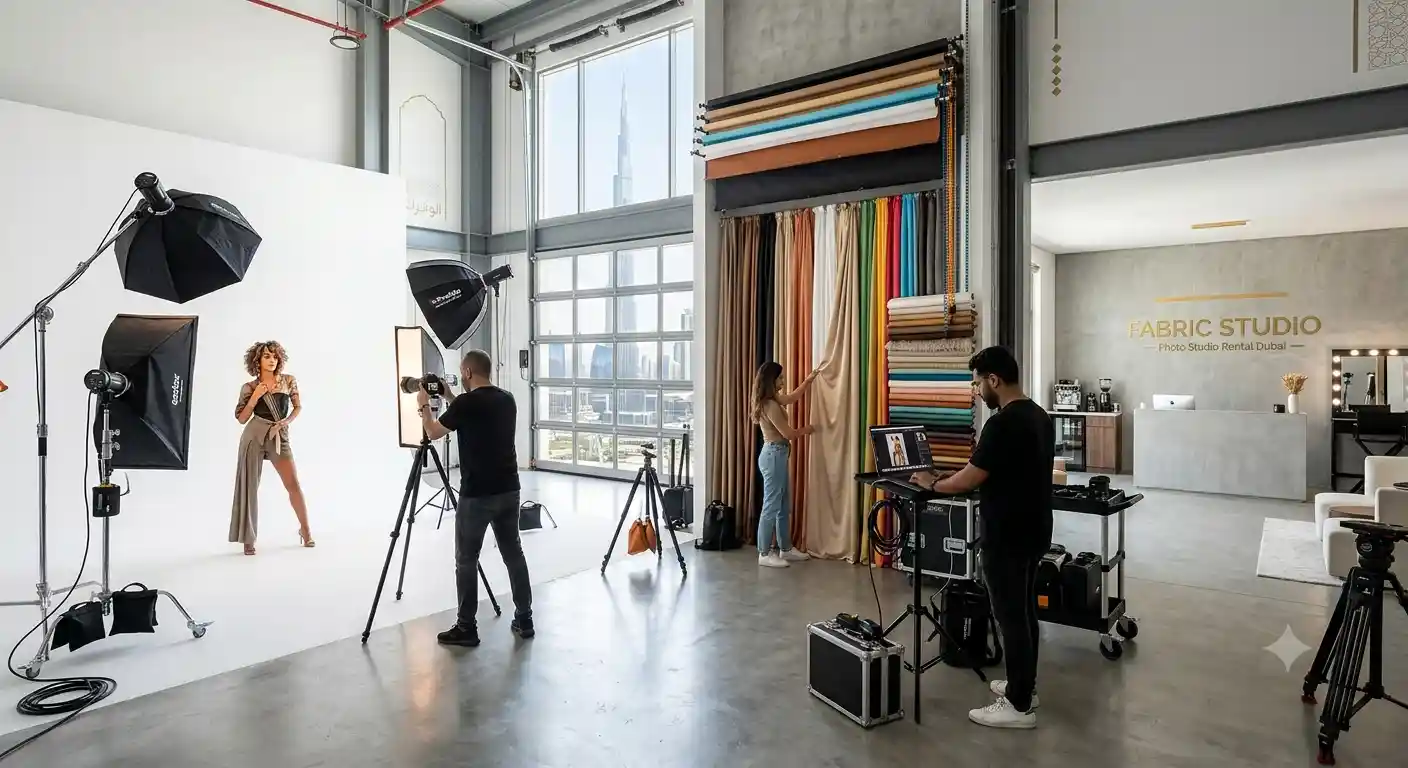 Fabric Studio – Photo Studio Rental in Dubai