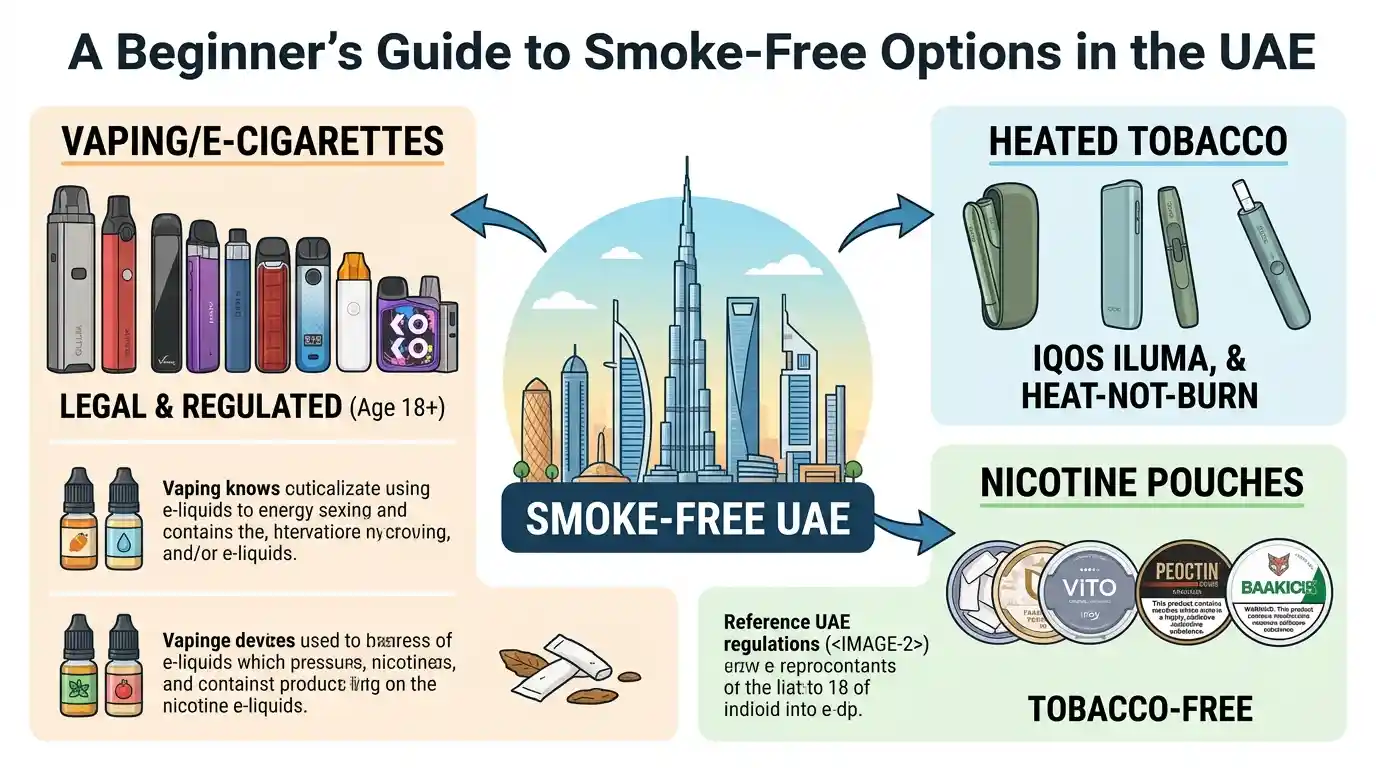 A Beginner’s Guide to Smoke-Free Options in the UAE