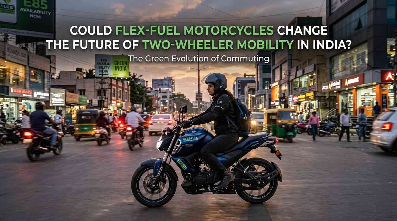 Could Flex-Fuel Motorcycles Change the Future of Two-Wheeler Mobility in India?
